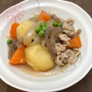 ゴロッとじゃがいも！肉じゃが